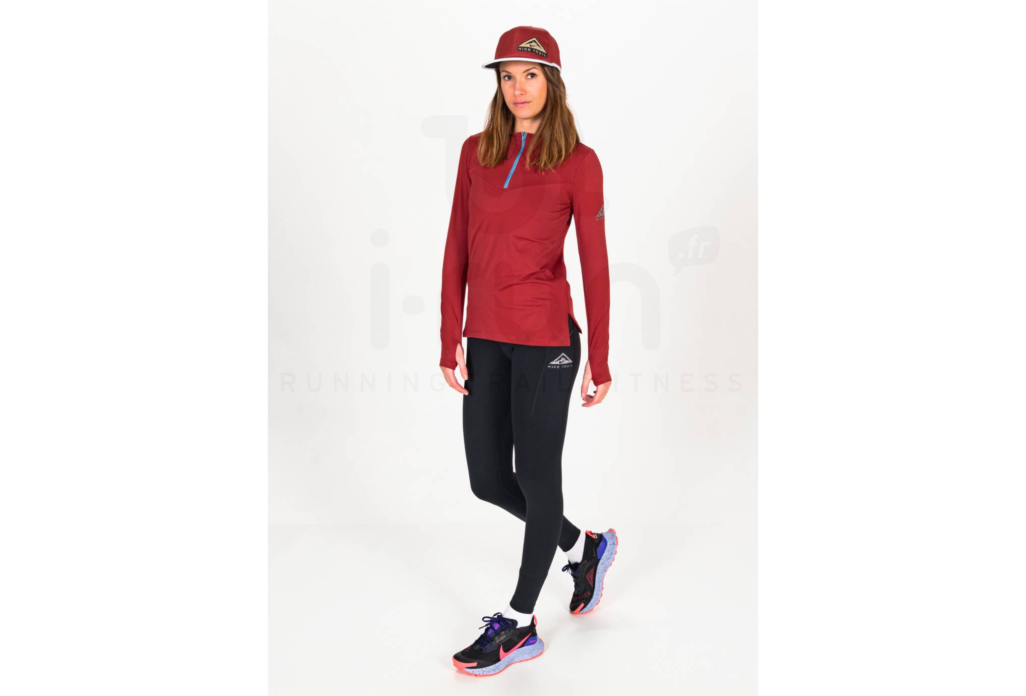 Nike camiseta manga larga Element Trail