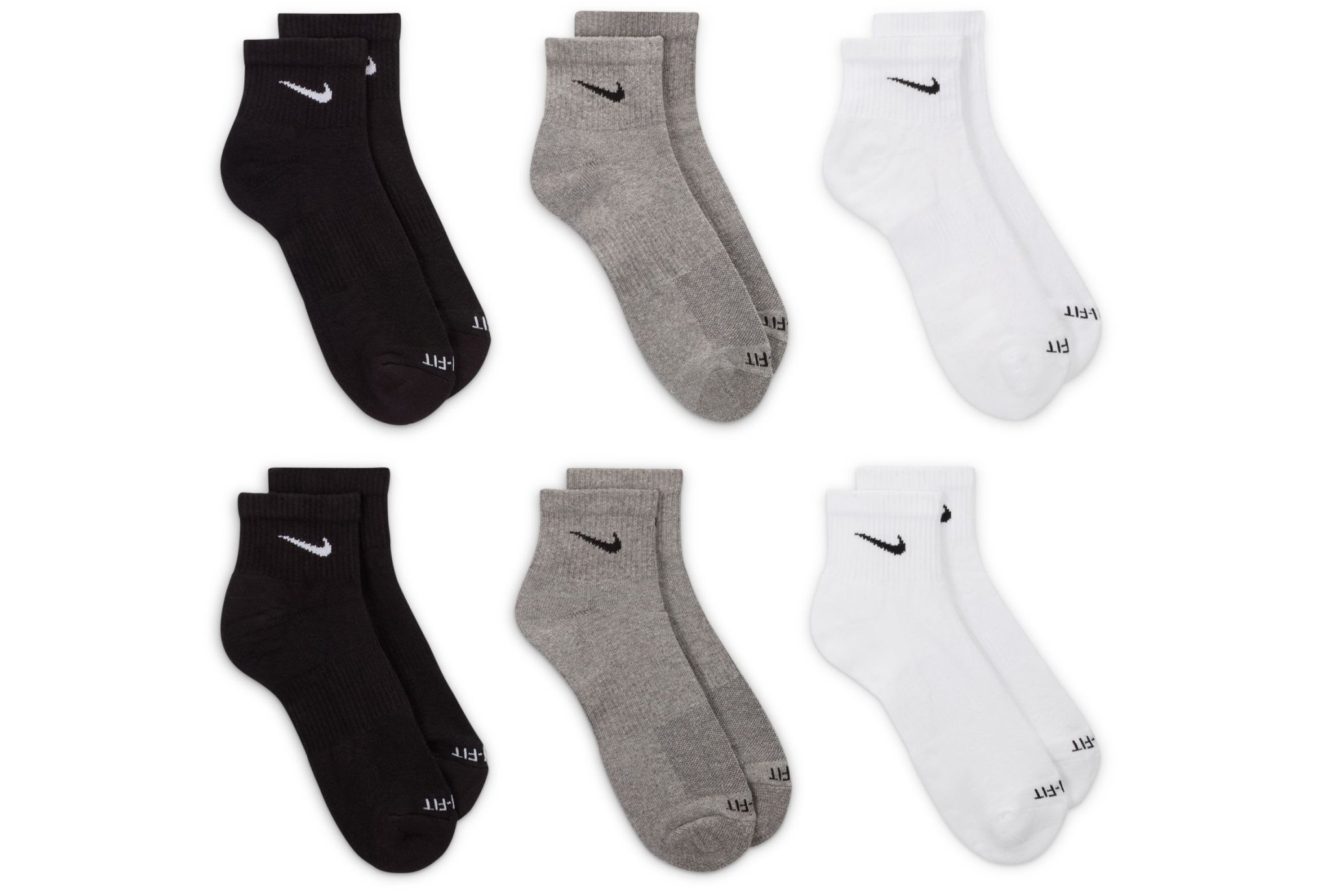 Nike Everyday Plus - Pack of 6