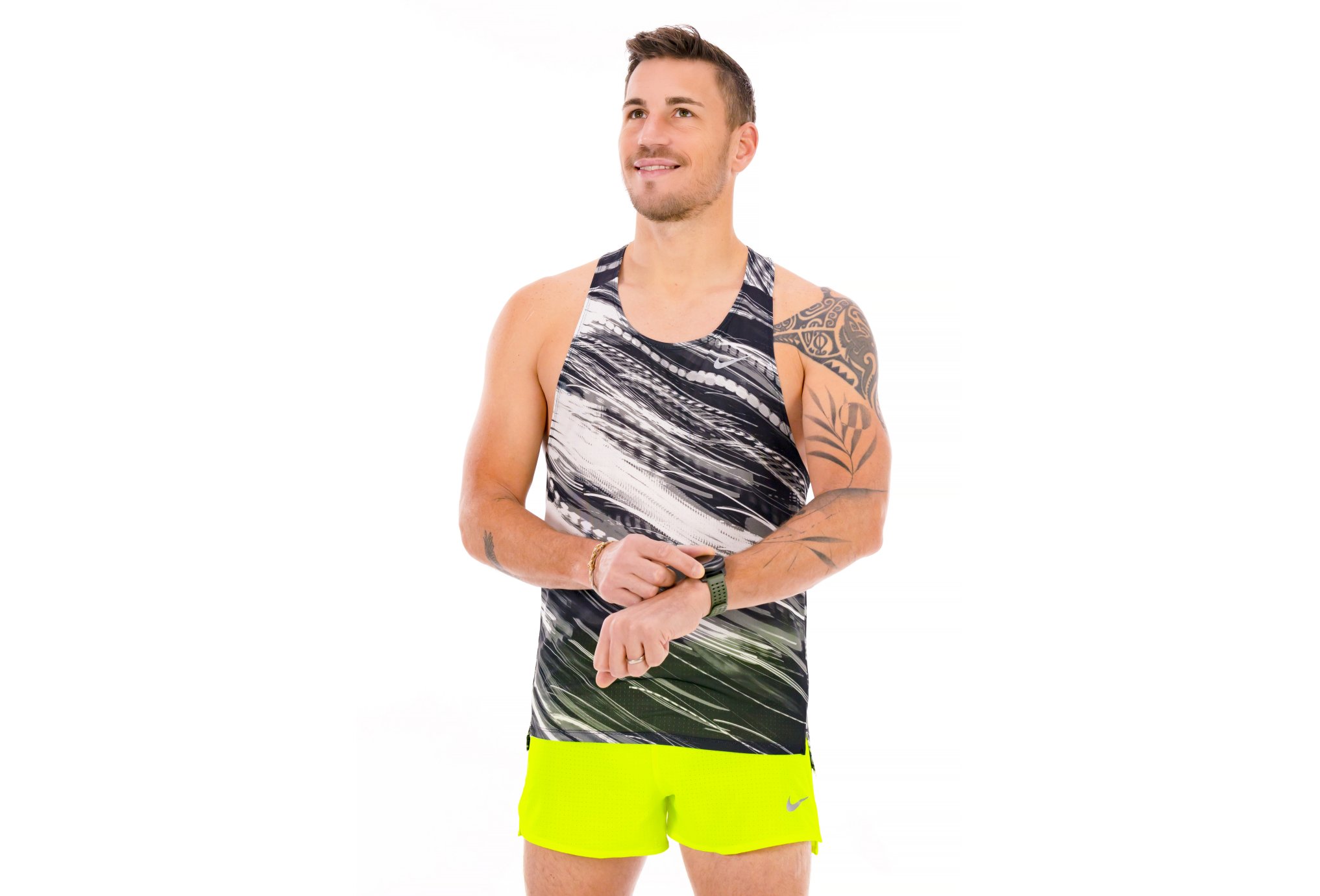 Débardeur Nike Fast - Noir - pour Homme - taille M