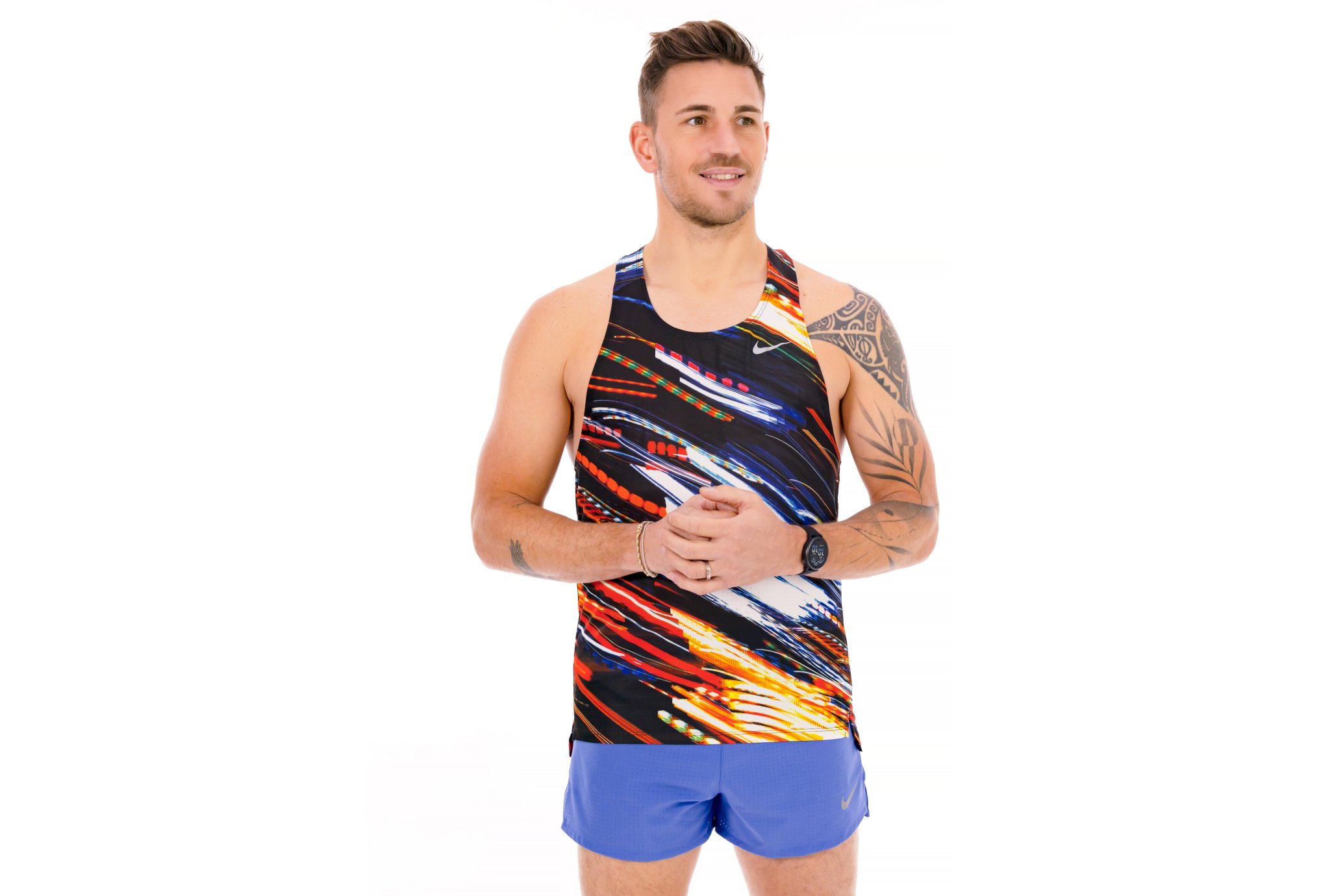 Débardeur Nike Fast - Noir - pour Homme - taille L