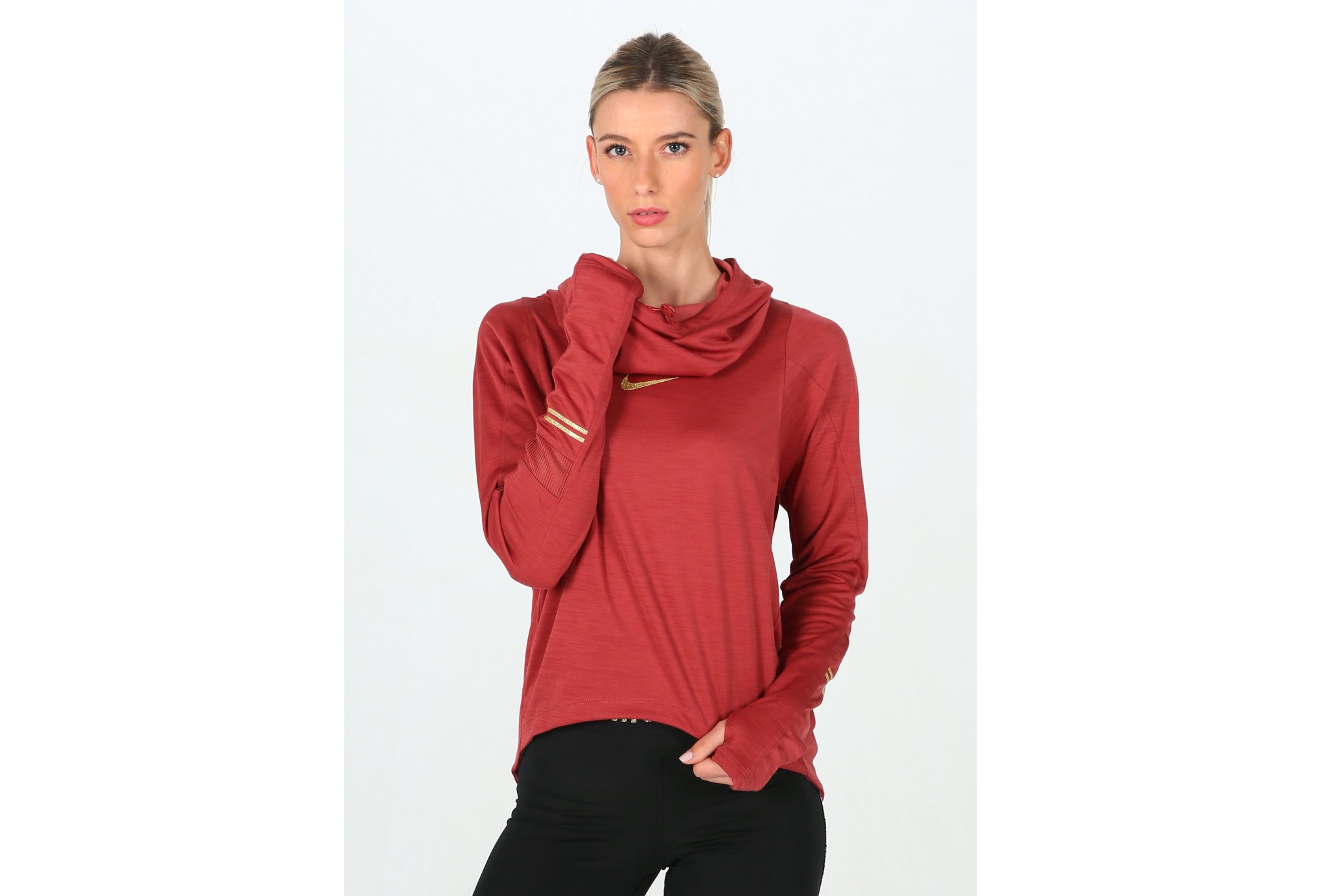 Nike camiseta manga larga Glam Running