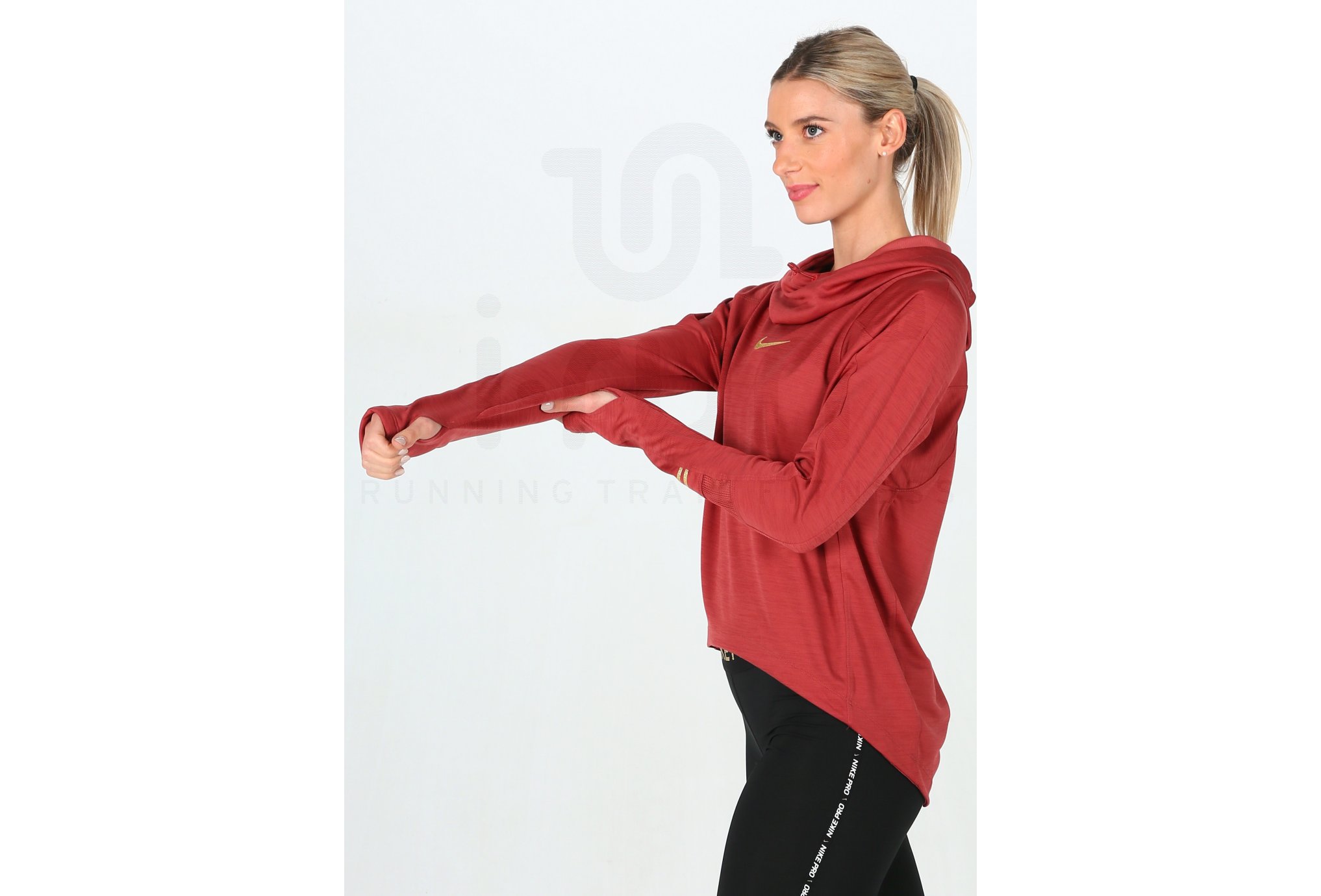 Nike camiseta manga larga Glam Running