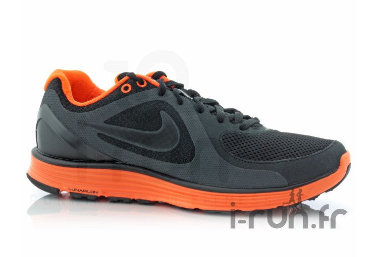 Nike Lunarswift+ Noir & Orange 