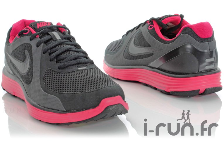 Nike LunarswiFT+ W Noir / Fushia 