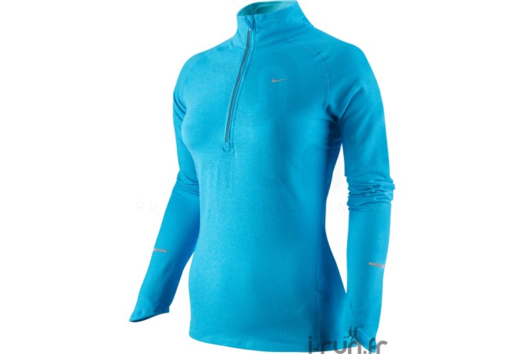 Nike Maillot Element 1/2 zip W 
