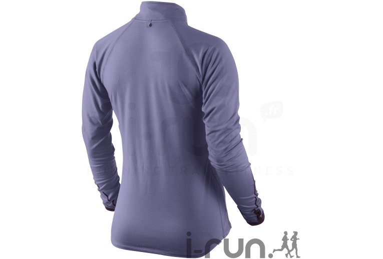 Nike Maillot Element 1/2 zip W 