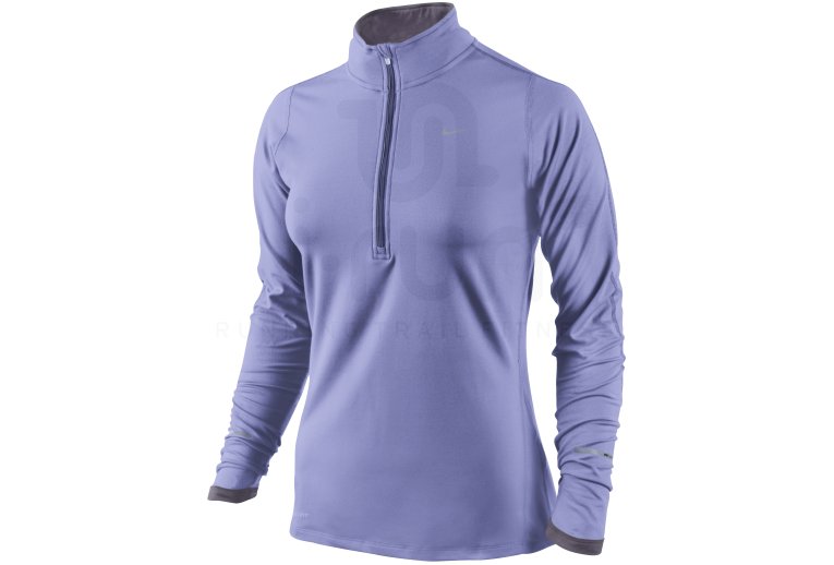 Nike Maillot Element 1/2 zip W 