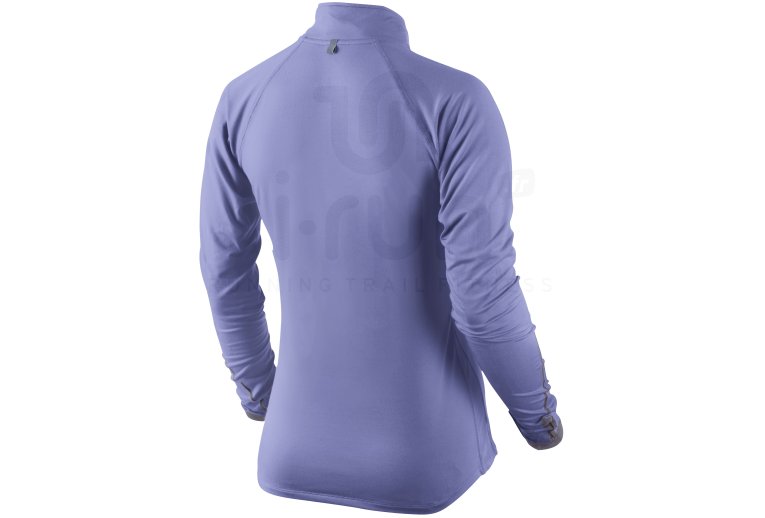 Nike Maillot Element 1/2 zip W 