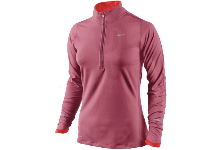 Nike Maillot Element 1/2 zip W 