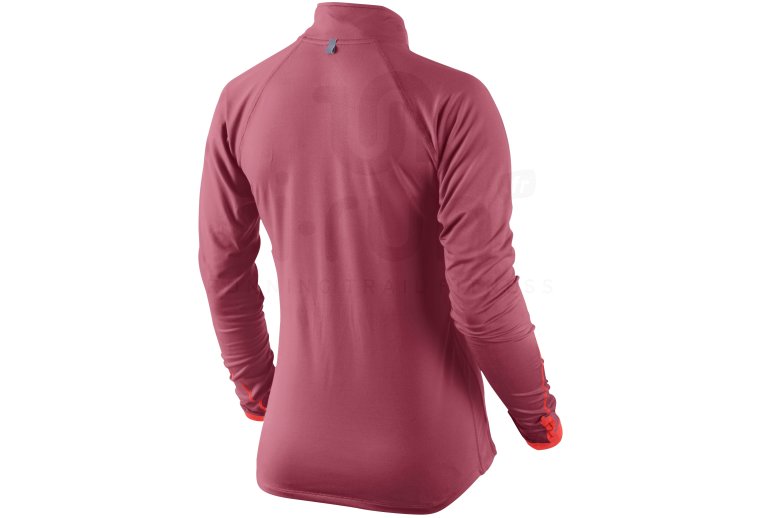 Nike Maillot Element 1/2 zip W 