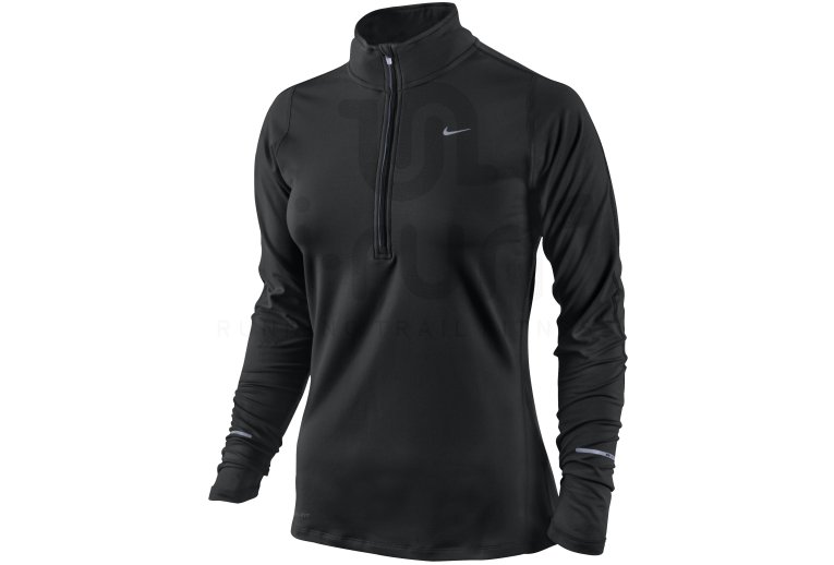 Nike Maillot Element 1/2 zip W 