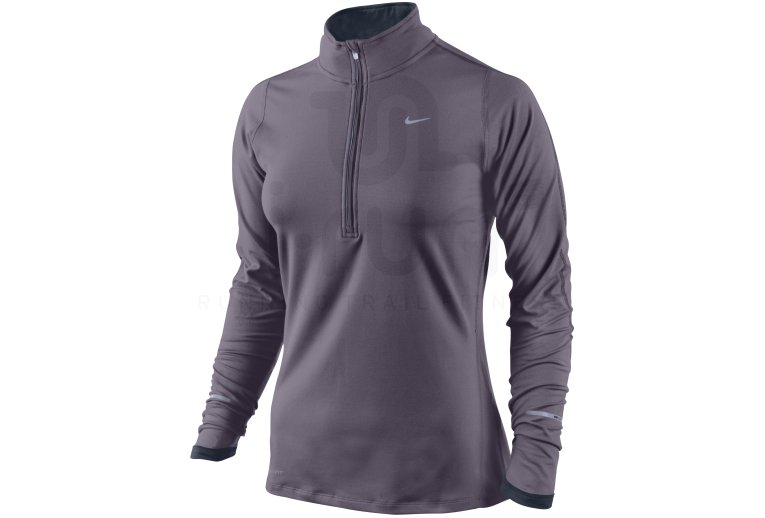 Nike Maillot Element 1/2 zip W 