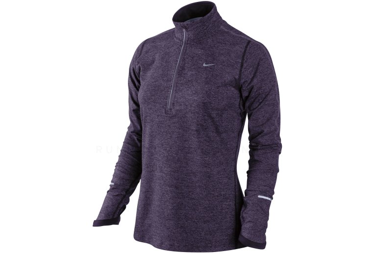 Nike Maillot Element 1/2 zip W 