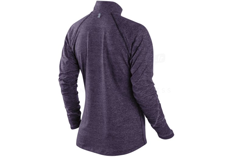 Nike Maillot Element 1/2 zip W 