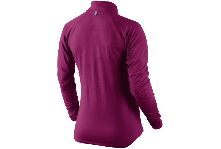 Nike Maillot Element 1/2 zip W 