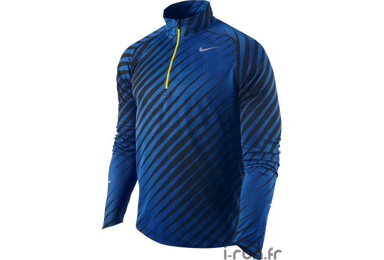 Nike Maillot Element Jacquard 1/2 zip M 