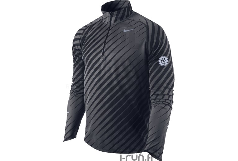 Nike Maillot Element Jacquard 1/2 zip M 