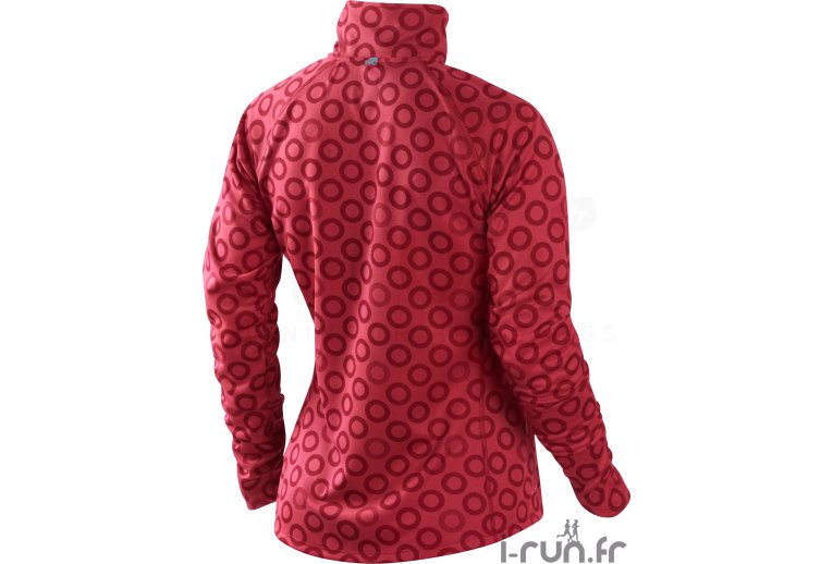 Nike Maillot Element Jacquard 1/2 zip W 