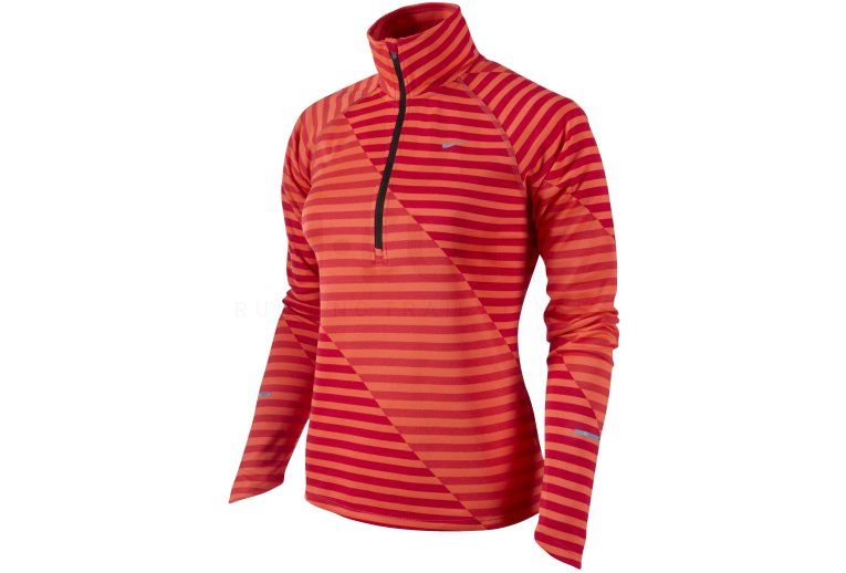 Nike Maillot Element Jacquard 1/2 zip W 