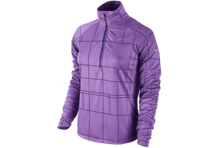 Nike Maillot Element Jacquard 1/2 zip W 