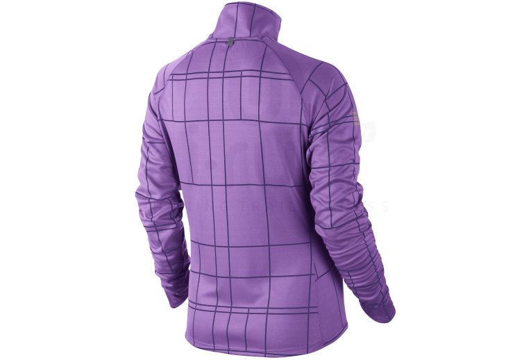 Nike Maillot Element Jacquard 1/2 zip W 