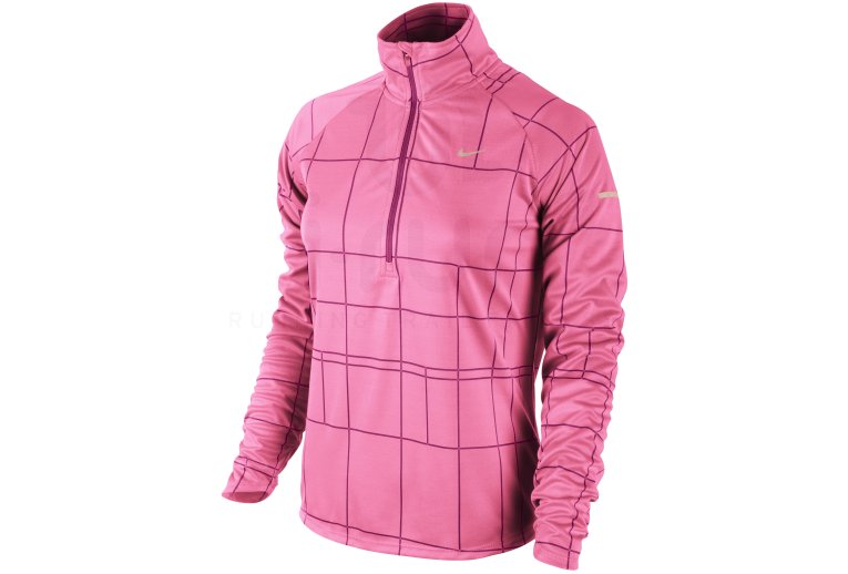 Nike Maillot Element Jacquard 1/2 zip W 