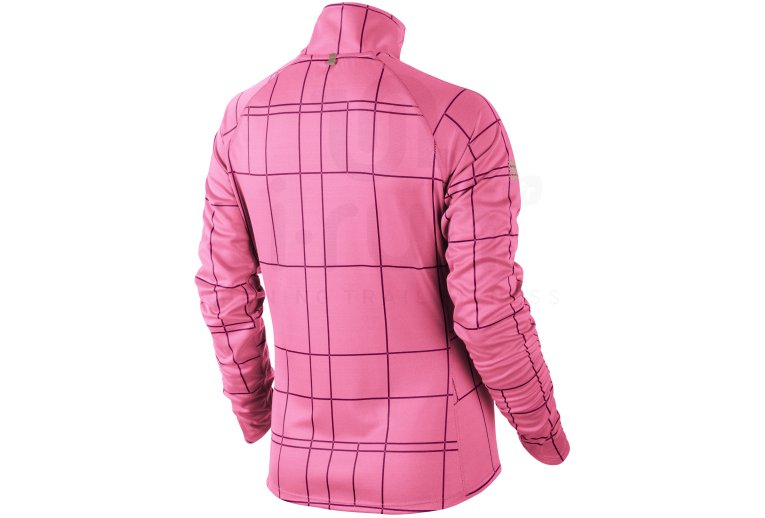 Nike Maillot Element Jacquard 1/2 zip W 