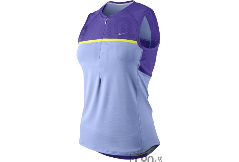 Nike Maillot sans manche Sphere Dry 1/2 zip W 
