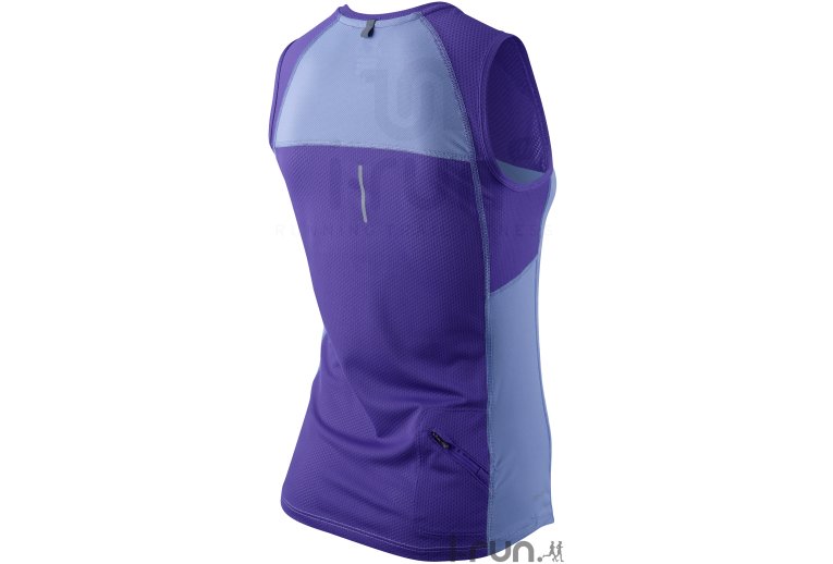 Nike Maillot sans manche Sphere Dry 1/2 zip W 