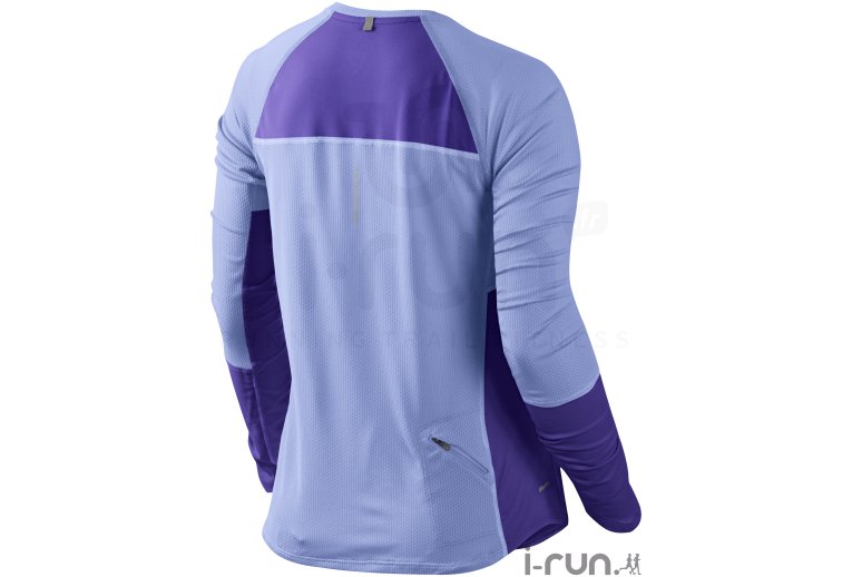 Nike Maillot Sphere Dry 1/2 zip L/S W 