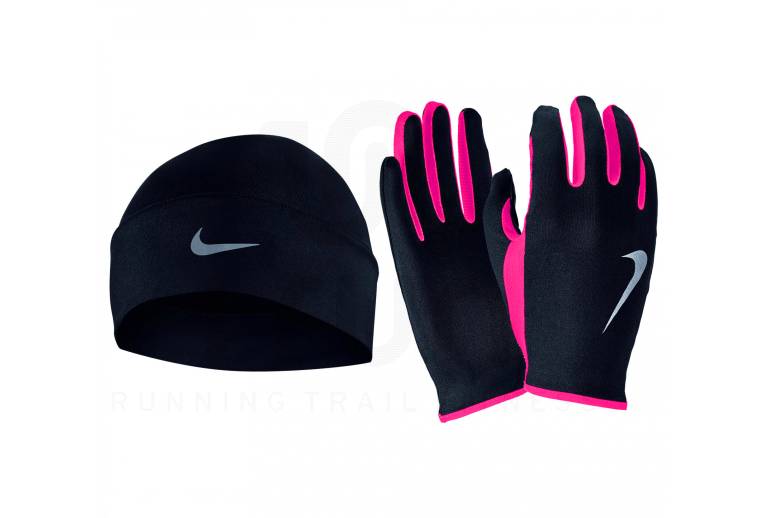 Nike Pack bonnet + gants Dry W 