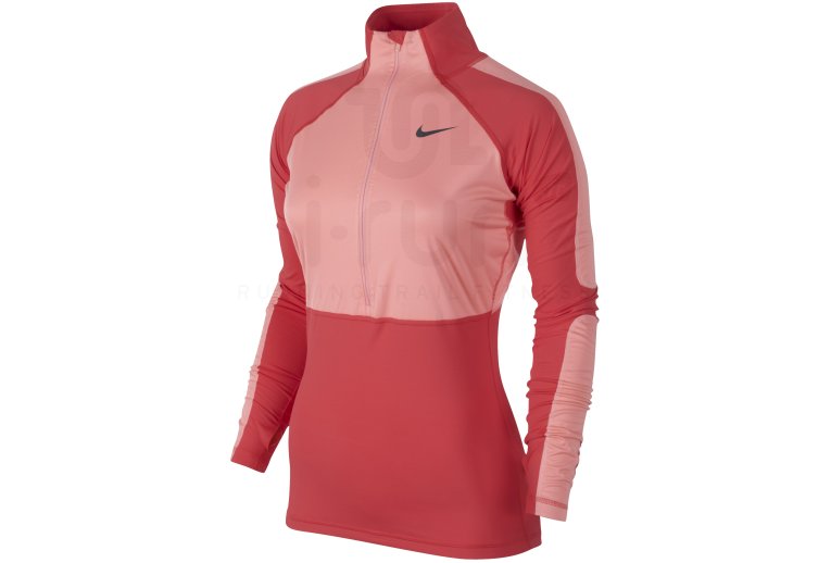 Nike Pro Combat Shield Hyperwarm 1/2 zip W 