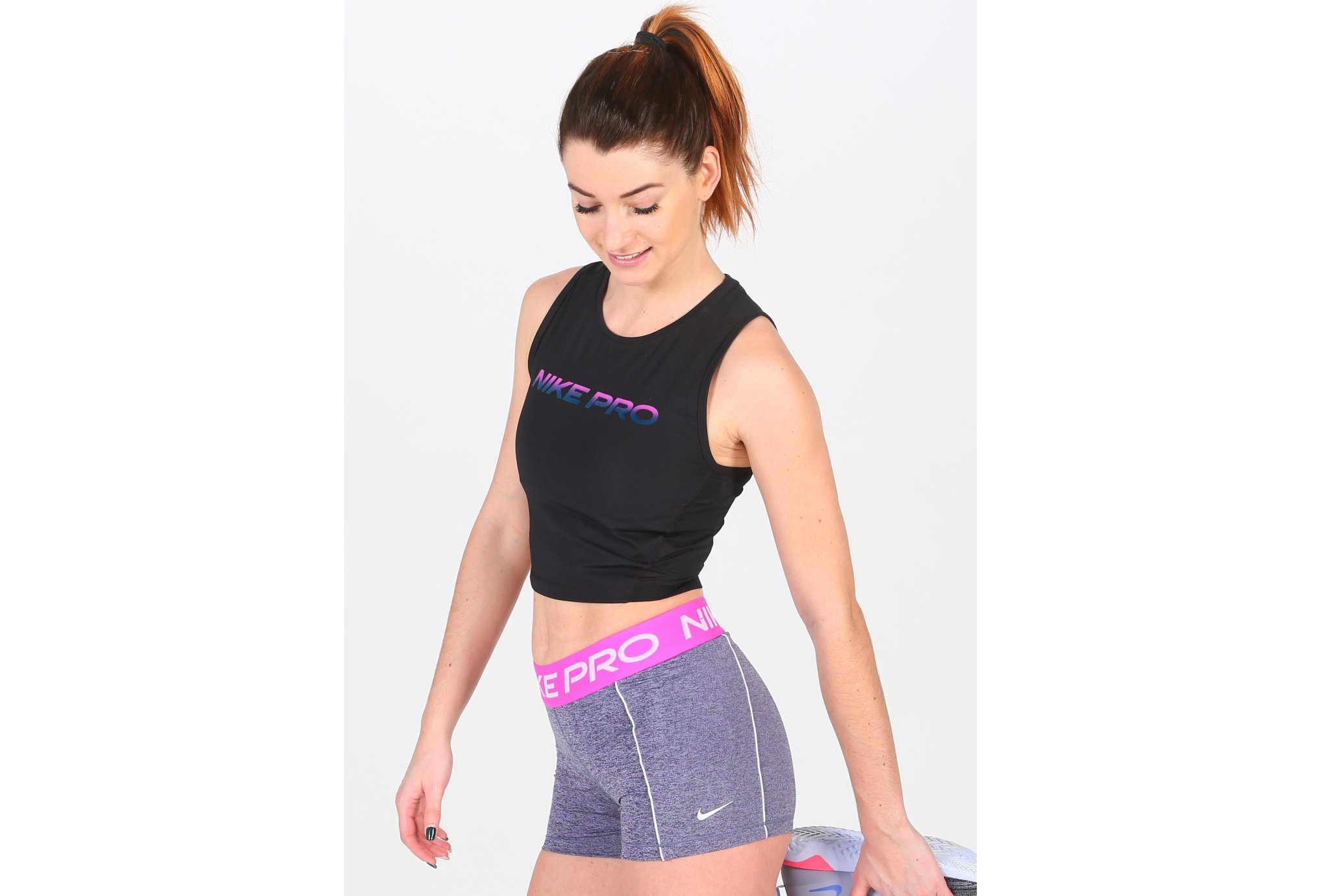 Nike Pro Crop Veneer Excel Damen
