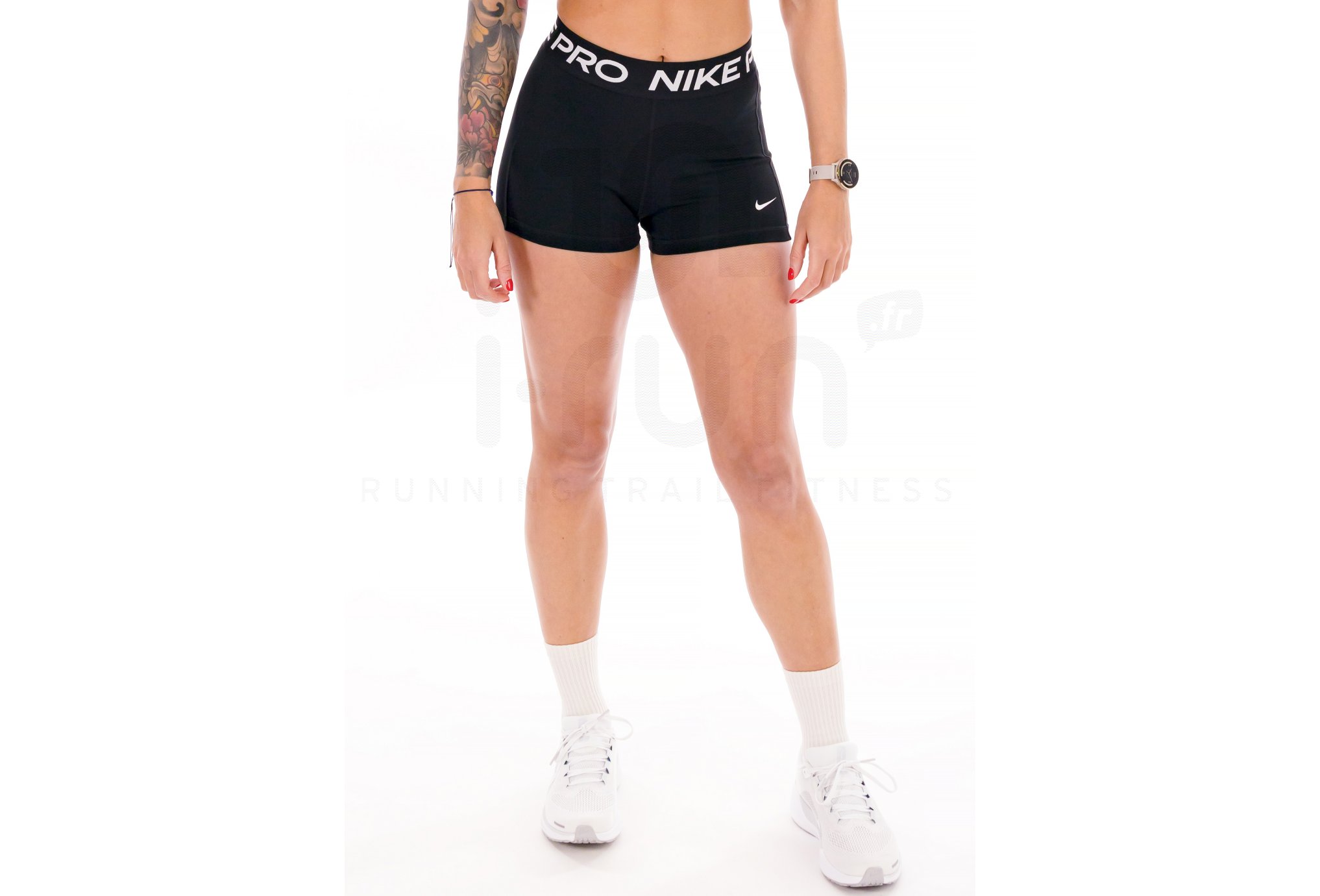 Nike - Short Pro pour Femme - Noir - taille L