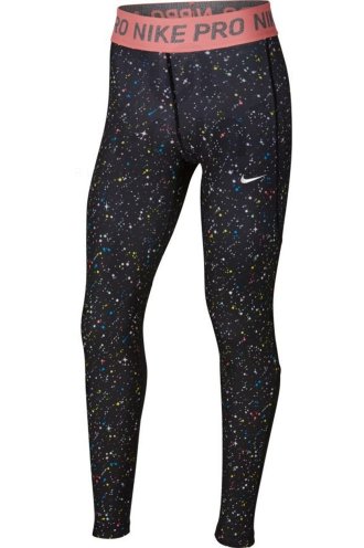 Nike Pro Warm Printed Fille 