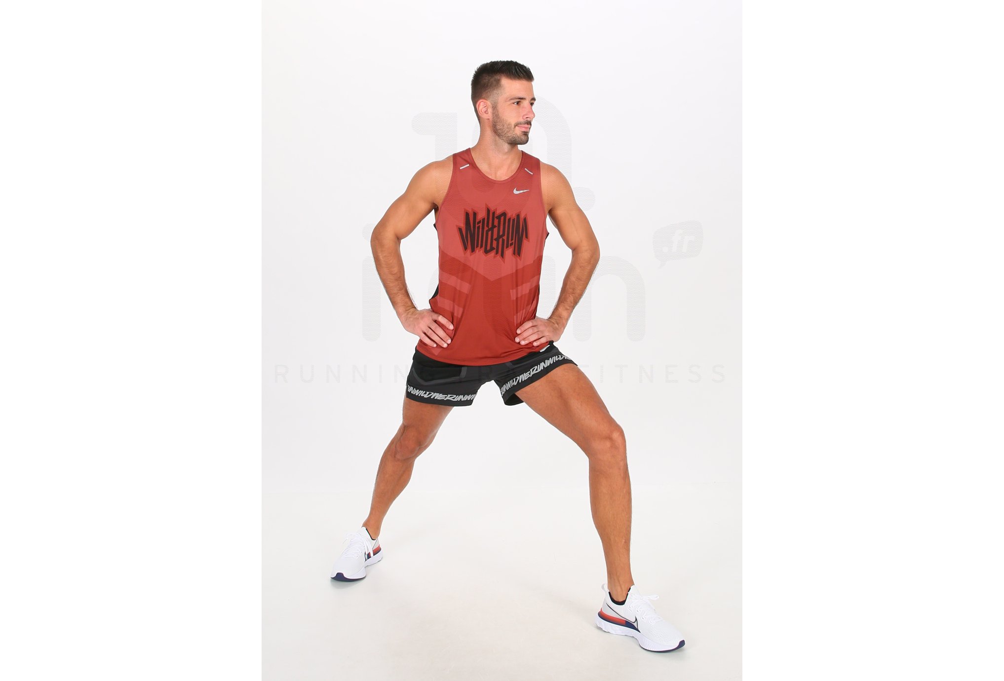 Nike camiseta de tirantes Rise 365 Wild Run
