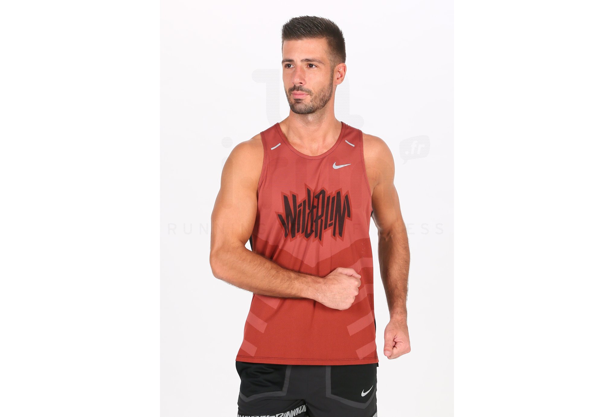Nike camiseta de tirantes Rise 365 Wild Run