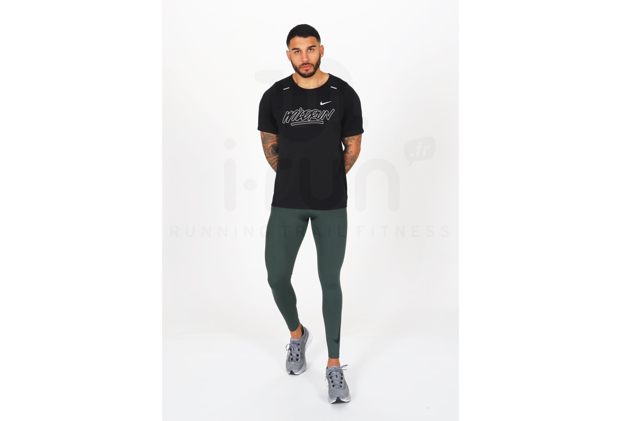 Nike camiseta manga corta Rise 365 Wild Run