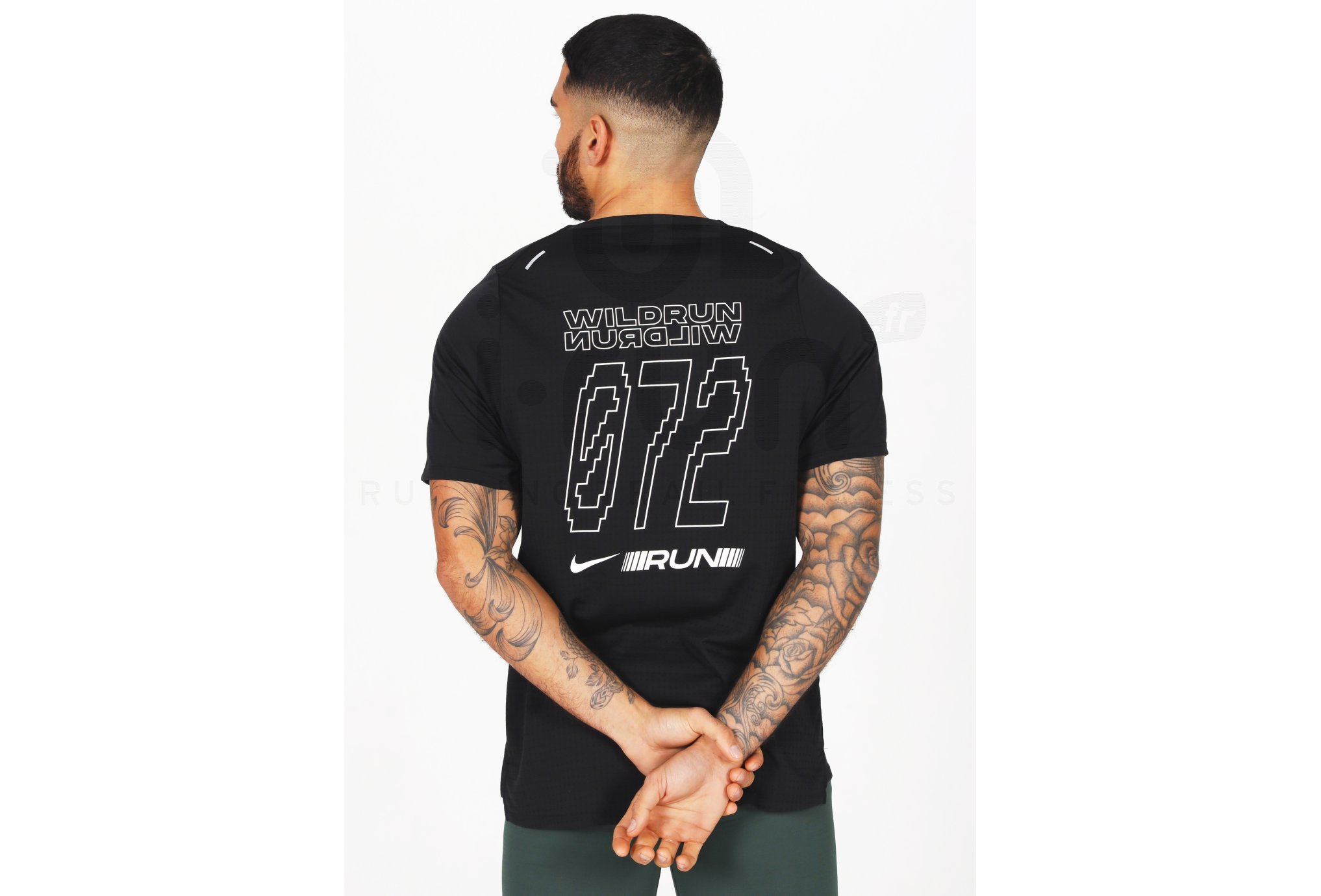 Nike camiseta manga corta Rise 365 Wild Run