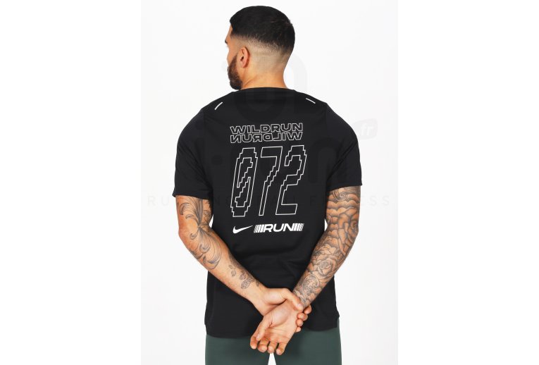 Nike camiseta manga corta Rise 365 Wild Run