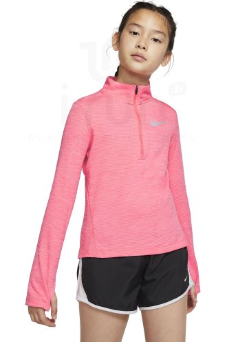 Nike Run 1/2 zip Fille 
