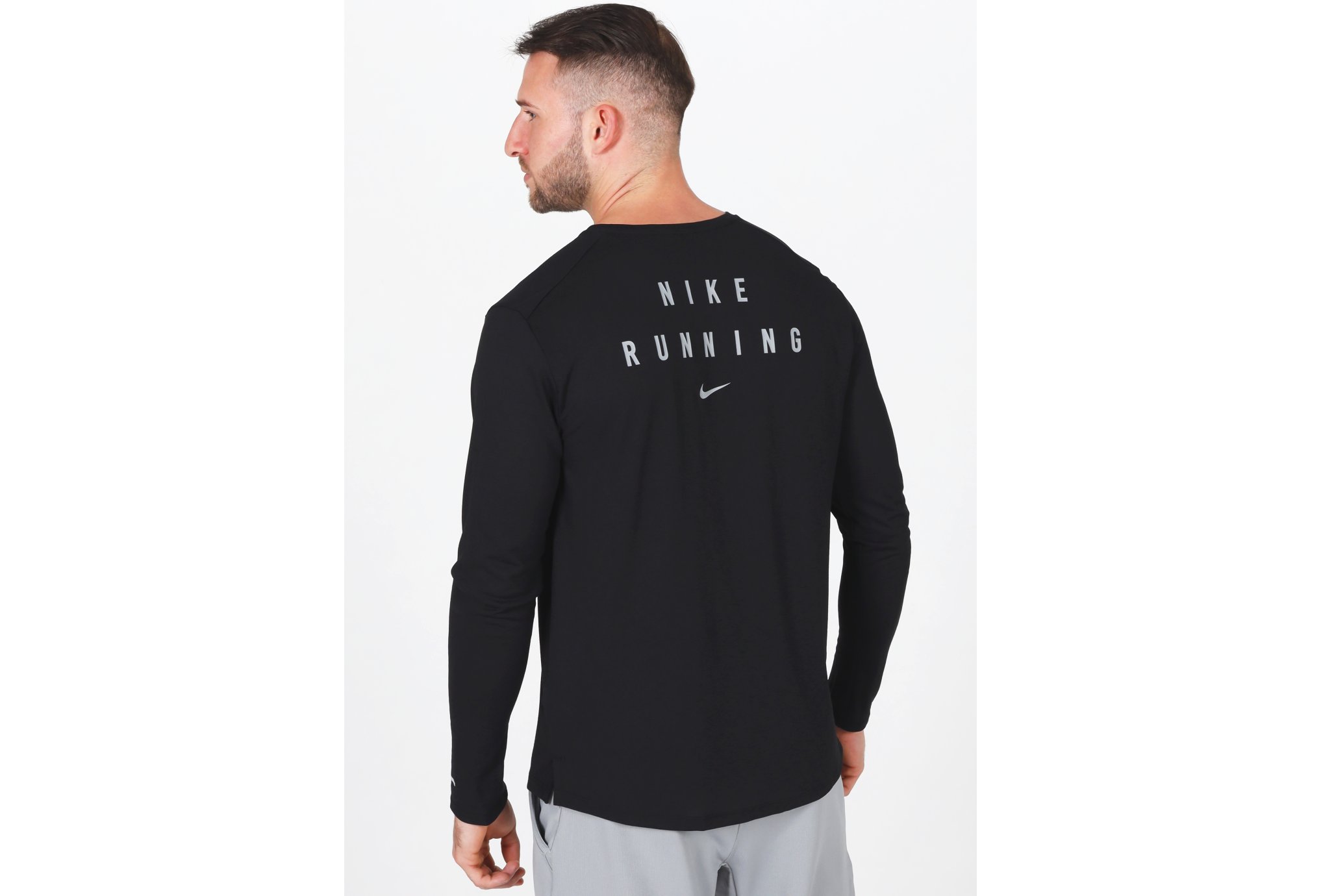 Nike camiseta manga larga Run Division Miler