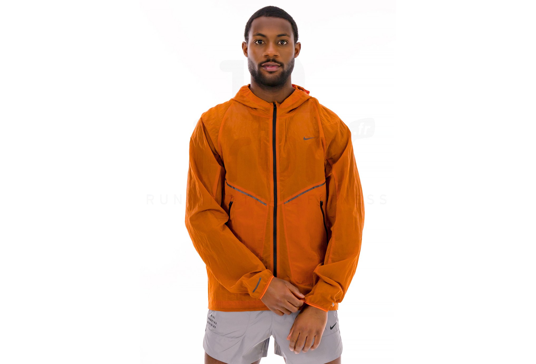 Veste Nike Running Division - Orange - pour Homme - taille S