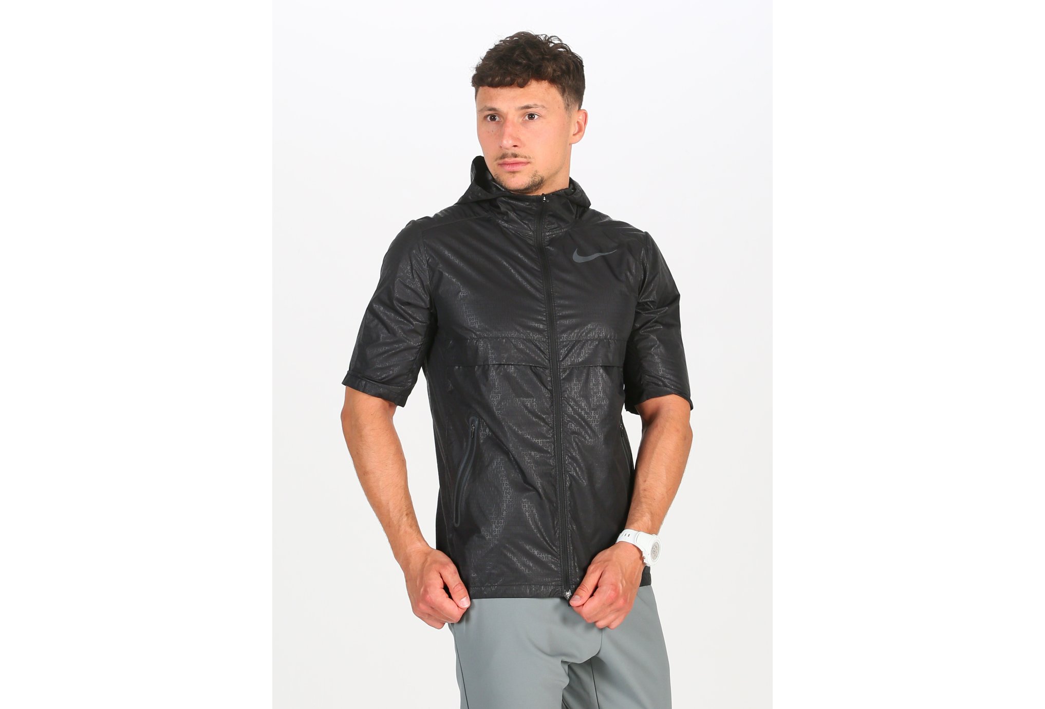 Nike Chaqueta manga corta Shield 3D