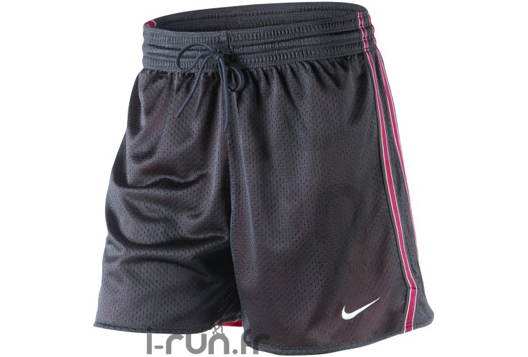 Nike Short Fitness Gris et rose W 