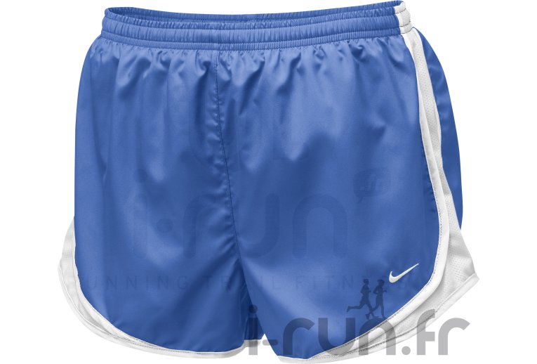 Nike Short Tempo Ciel et Blanc W 