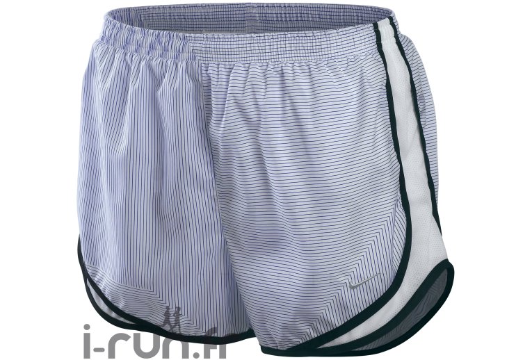 Nike Short Tempo Ray� Blanc Lilas W 