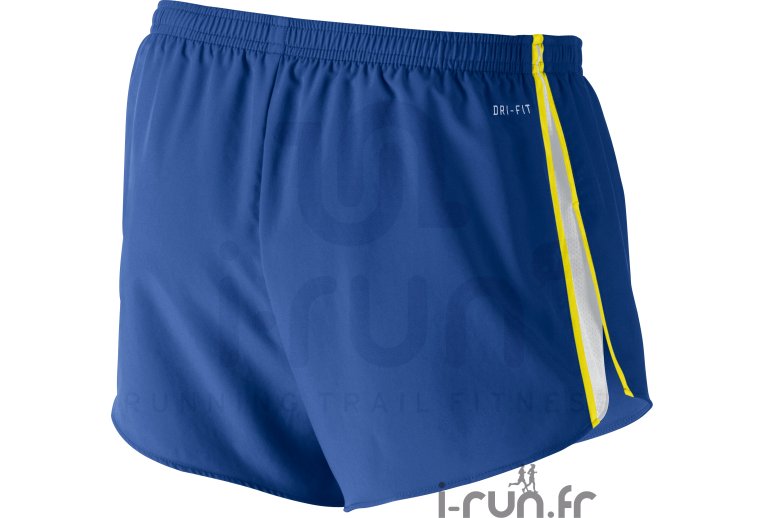 Nike Short Tempo split bleu 