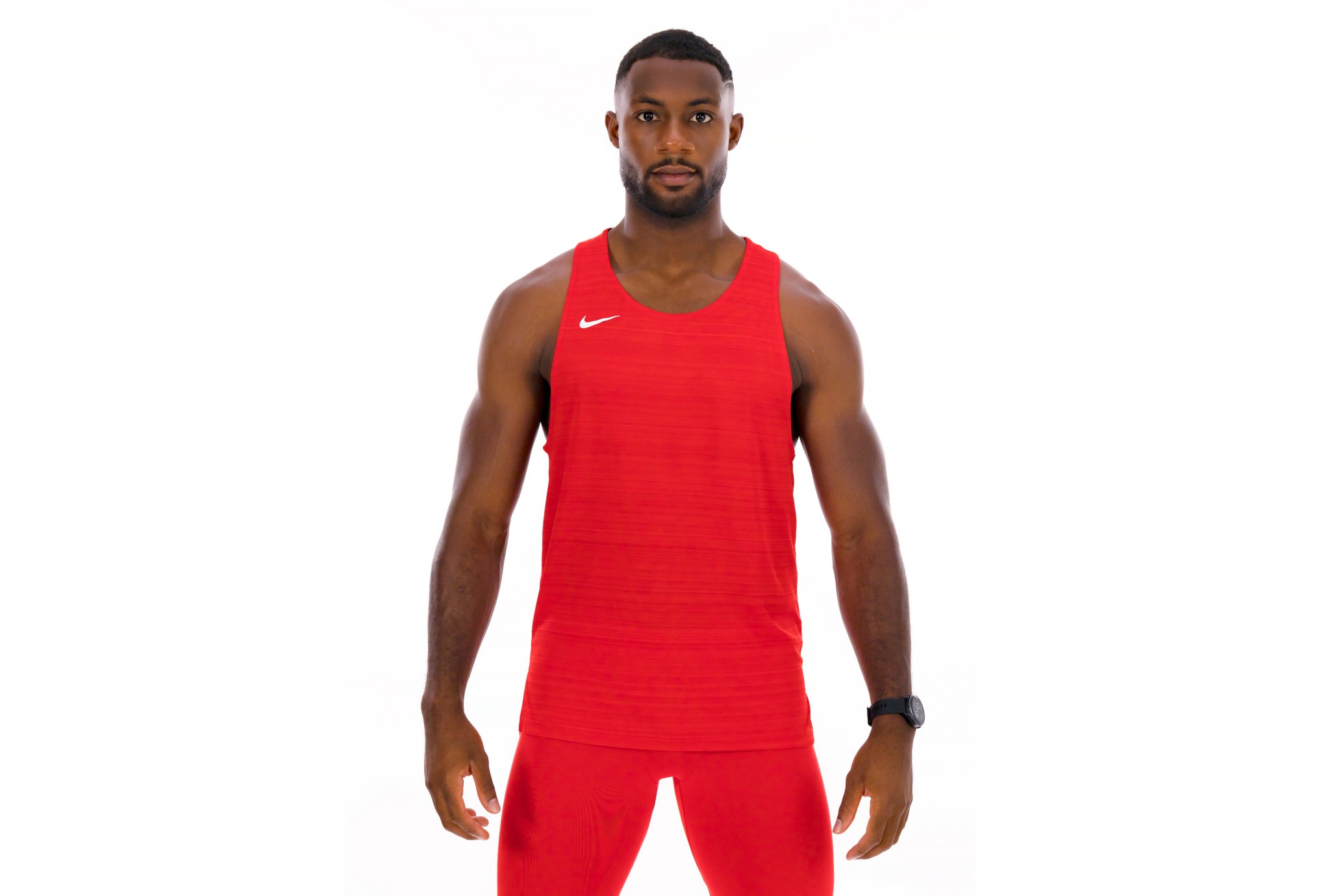 Nike Stock Dry Miler Singlet vêtement running homme
