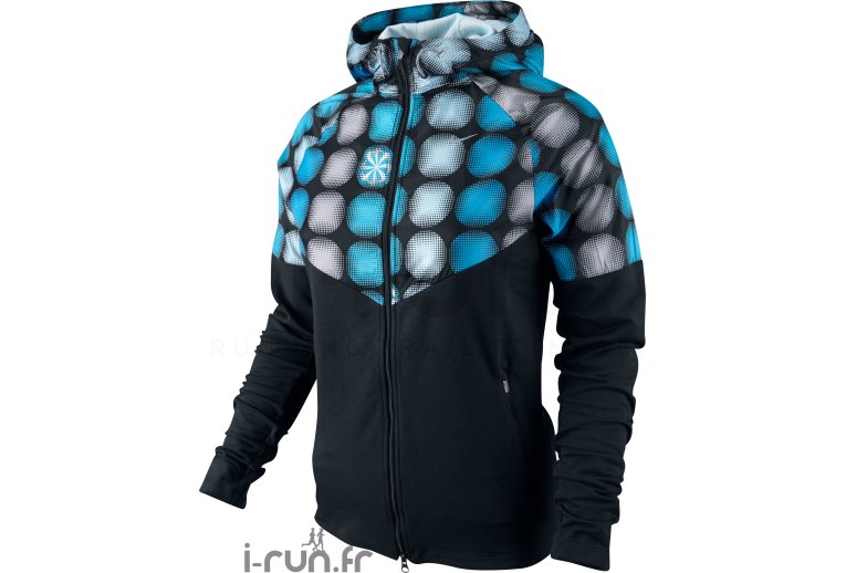 Nike Sweat-shirt � capuche zipp� Fanatic W 